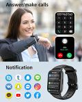 Smart Watch with Heart Rate and SpO2 Monitor