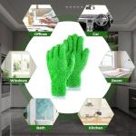 Reusable Microfiber Dusting Mitts for Home Cleaning