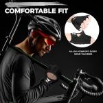 Men's & Women's Breathable Cycling Gloves - Black