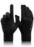 Warm Touch Screen Gloves for Winter - Black