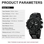 LN LENQIN Men's Waterproof Digital Sports Watch