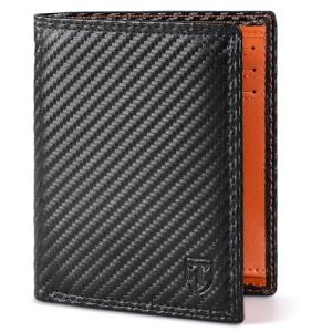 TEEHON® RFID Blocking Men's Wallet with Coin Pocket