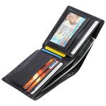 Slim RFID Blocking Leather Wallet for Men