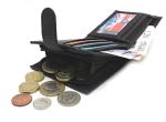 Men's Soft Leather RFID Wallet with Coin Pocket