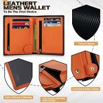 TEEHON® RFID Blocking Men's Wallet with Coin Pocket