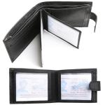 Slim RFID Blocking Leather Wallet for Men