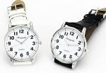 Casual Black & White Analog Quartz Wrist Watch