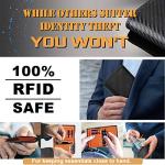 TEEHON® RFID Blocking Men's Wallet with Coin Pocket