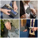 Slim Leather Wallet for Men with Card Holder
