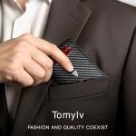Tomylv Slim RFID Blocking Men's Wallet - Black