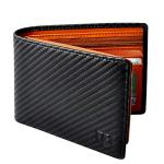 Slim Bifold RFID Blocking Men's Wallet with 2 ID Windows