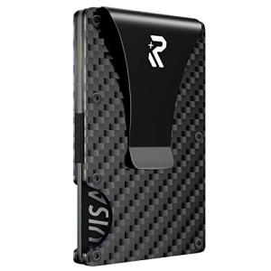 RealPlus Carbon Fiber Wallet - RFID Blocking Minimalist