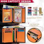 Stylish RFID Blocking Carbon Fiber Bifold Wallet