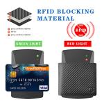 Slim Bifold RFID Blocking Men's Wallet with 2 ID Windows