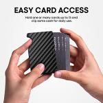 RealPlus Carbon Fiber Wallet - RFID Blocking Minimalist