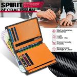 Stylish RFID Blocking Carbon Fiber Bifold Wallet