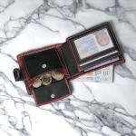 Slim RFID Blocking Leather Wallet for Men
