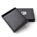 Slim Bifold RFID Blocking Men's Wallet with 2 ID Windows