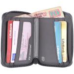 Eco-Friendly Grey Bi-Fold Wallet with RFiD Protection