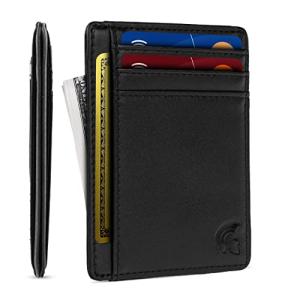 POWR Slim RFID Wallet for Travel and Cards