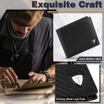 Stylish Leather RFID Wallet for Men with Coin Pocket