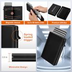 Men's Slim RFID Blocking Wallet with Coin Pocket