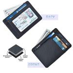 Slim RFID Leather Wallet for Men and Women