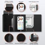 Men's Slim RFID Blocking Wallet with Coin Pocket