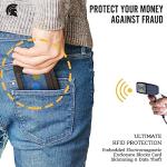 POWR Slim RFID Wallet for Travel and Cards