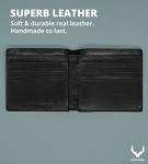 Slim Minimalist Leather RFID Wallet for Men