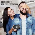 POWR Slim RFID Wallet for Travel and Cards