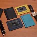 Slim RFID Leather Wallet for Men and Women