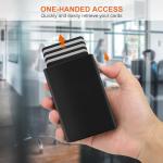 Men's Slim RFID Blocking Wallet with Coin Pocket