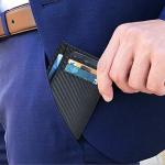 Slim RFID Leather Wallet for Men and Women