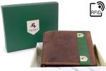Visconti Men's RFID Small Leather Bifold Wallet