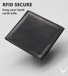 Slim Minimalist Leather RFID Wallet for Men