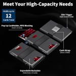 Slim RFID Blocking Wallet for Men - Black