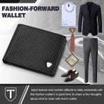 Stylish Leather RFID Wallet for Men with Coin Pocket