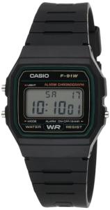 Casio F-91W-3DG Black Wrist Watch