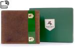 Visconti Men's RFID Small Leather Bifold Wallet