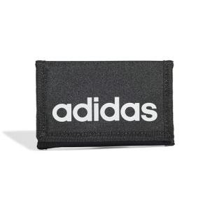 adidas Unisex Black and White Wallet