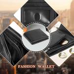 BIAL Men's Slim RFID Leather Wallet With Gift Box