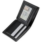 Slim PU Leather Wallet for Men and Women