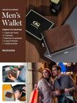 GSG Since 1998 Men's Leather Wallet with Coin Pocket