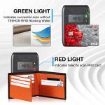 Men's RFID Blocking Leather Wallet - Minimalist Design