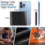 Men's RFID Blocking Leather Wallet - Minimalist Design