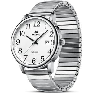 Stylish Waterproof Analog Quartz Watch for Men