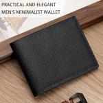 Slim PU Leather Wallet for Men and Women