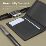 Slim RFID Blocking Leather Card Holder for Men