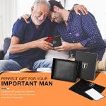 Men's RFID Blocking Leather Wallet - Minimalist Design